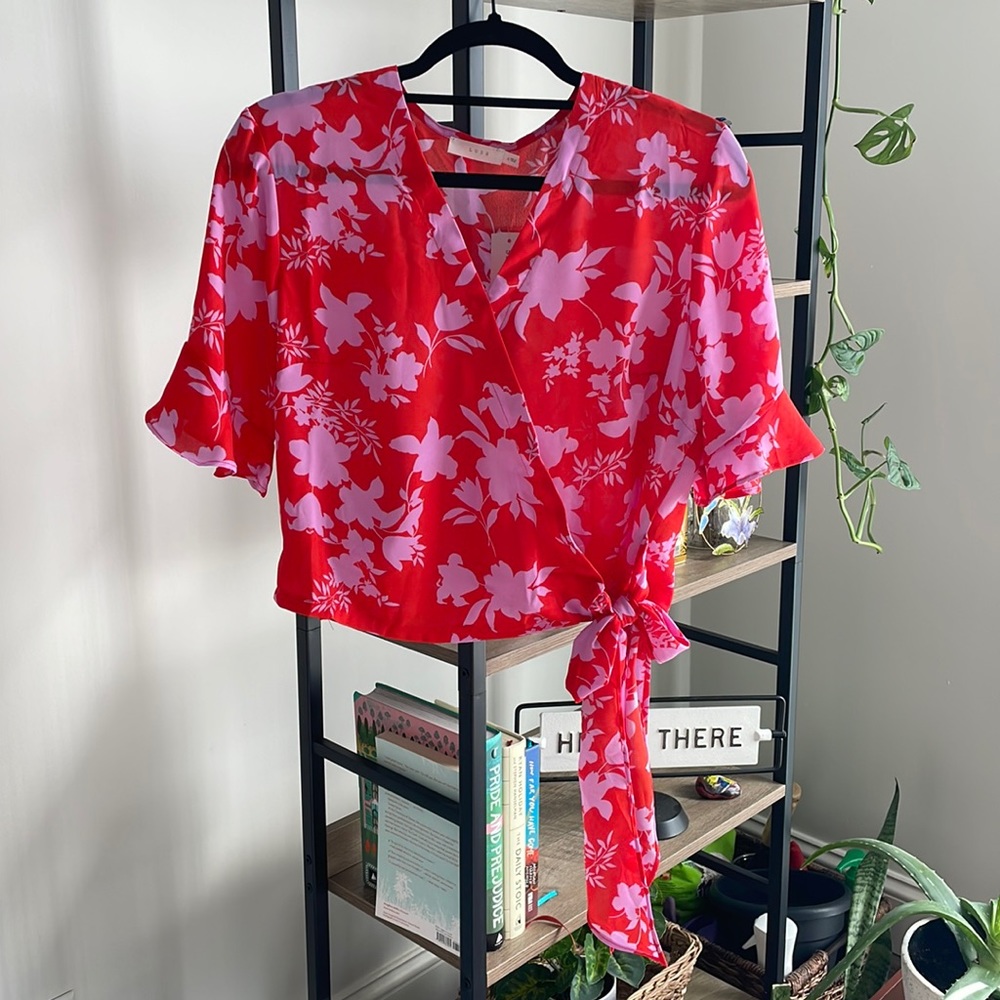 Damaris Wrap Blouse